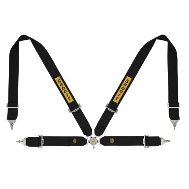SABELT Steel Four Points 4-point FIA 8854-98 Black Harness