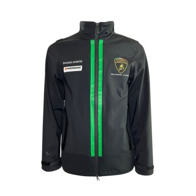 Juoda LAMBORGHINI Team Squadra Corse softshell striukė