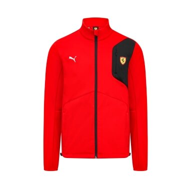 PUMA FERRARI Fanwear raudona softshell striukė vyrams