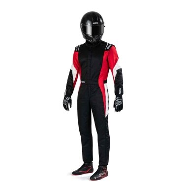 SPARCO COMPETITION FIA 8856 2018 Kostiumas Juoda Raudona Balta