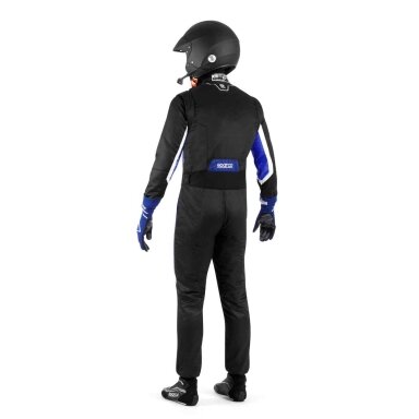 SPARCO SPRINT PRO kombinezonas FIA juoda su mėlyna
