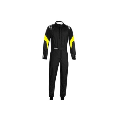 Sparco Competition kombinezonas FIA 8856-2018 juoda su geltona