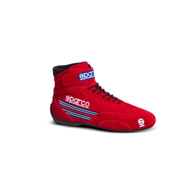 SPARCO Martini Racing FIA viršutinės batų guminės apdailos