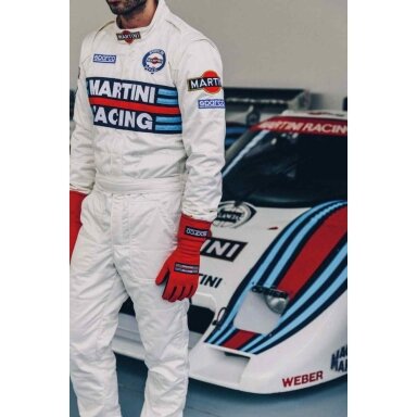 „Sparco Martini Racing Replica FIA 8856 2018“ baltasis derinys