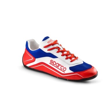 SPARCO S-Pole raudoni ir mėlyni batai vyrams