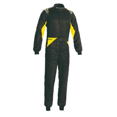 SPARCO SPRINT FIA 8856 2018 kostiumas juodas geltonas