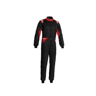 SPARCO SPRINT FIA 8856 2018 Juodas raudonas kostiumas