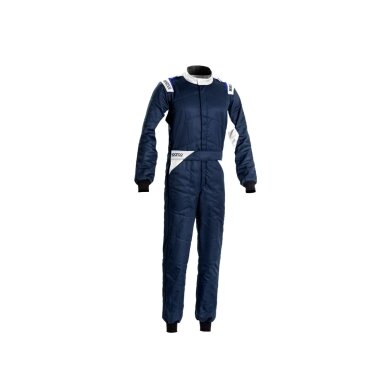 SPARCO SPRINT FIA 8856 2018 kostiumas tamsiai mėlynas baltas
