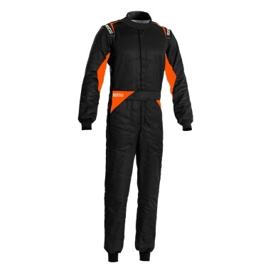 SPARCO SPRINT FIA 8856 2018 Riboto leidimo kostiumas Black Orange