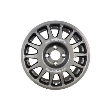 SPEEDLINE Corse ralio ratas, tipas 2118 7x15 4x100 ET48.5 CB60.1 blizgus antracitas SR1792AFLA1AA SPEEDLINE Corse ralio ratas, tipas 2118 7x15 4x100 ET48.5 CB60.1 blizgus antracitas SR1792AFLA1AA