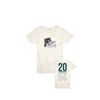STEVE MCQUEEN HERO SEVEN 2020 Balta marškinėliai vyrams