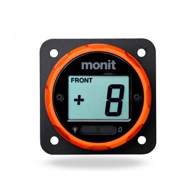 Stabdžių skirstytuvas su LCD ekranu MONIT – montuojamas ant plokštės. 3 Stabdžių skirstytuvas su LCD ekranu MONIT – montuojamas ant plokštės. 3