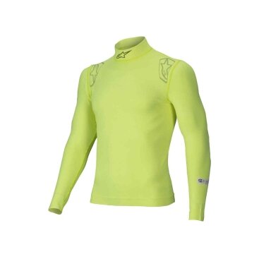 ALPINESTARS ZX EVO V3 FIA 8856 2018 Geltona marškinėliai