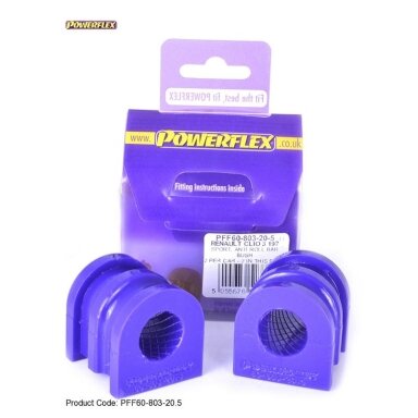 Powerflex sailentblokai standard Renault Clio III stabilizatoriui nr. 3