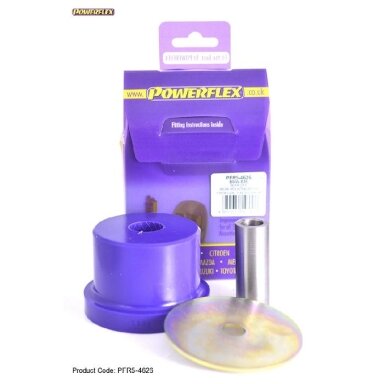 POWERFLEX standartiniai tylūs blokai BMW E46 3 serijos galiniam diferencialui už Nr. 26