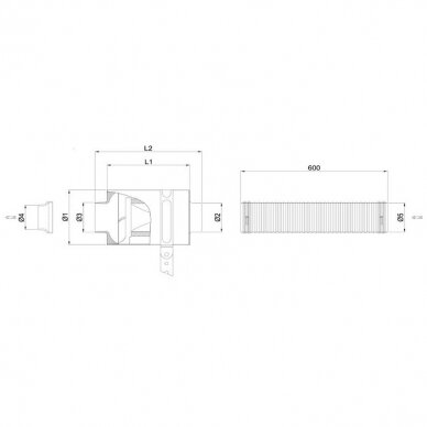 BMC CDA universalus dinaminis anglies pluošto oro filtras varikliams, kurių tūris didesnis nei 1600 cm3. 2 BMC CDA universalus dinaminis anglies pluošto oro filtras varikliams, kurių tūris didesnis nei 1600 cm3. 2