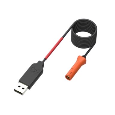 USB laido ilgis 150 cm duomenų atsisiuntimui + ALF4540 akumuliatoriaus įkrovimas