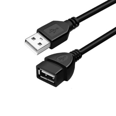 1 m USB maitinimo prailginimo kabelis 0038