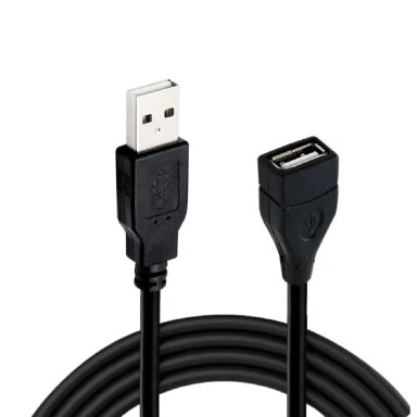 1 m USB maitinimo prailginimo kabelis 0038