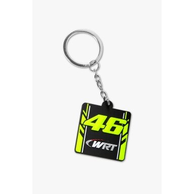 VALENTINO ROSSI Team WRT 46 juodas raktų pakabukas