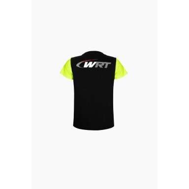 VALENTINO ROSSI Team WRT 46 Juoda marškinėliai vaikams