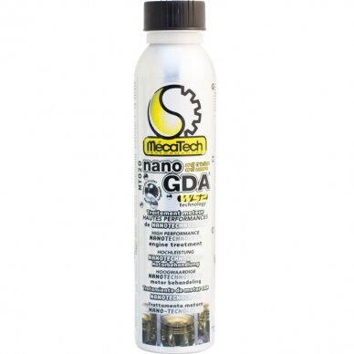 MECATECH Nano GDA 300 ml variklio alyvos priedas MECATECH Nano GDA 300 ml variklio alyvos priedas