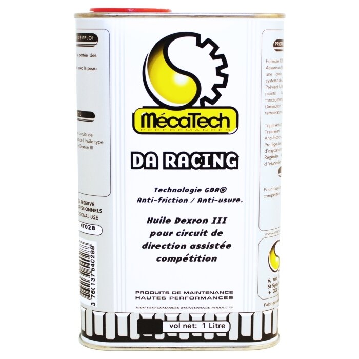 MECATECH Dexron DA Racing hidraulinio vairo stiprintuvo skystis 1 l MECATECH Dexron DA Racing hidraulinio vairo stiprintuvo skystis 1 l