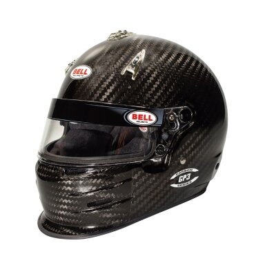 BELL GP3 Carbon HANS uždaras šalmas FIA 8859-2015 / SA2020