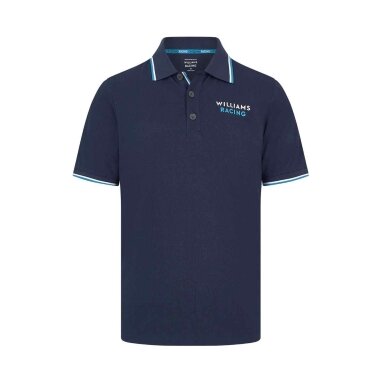 WILLIAMS F1 Fan vyrų polo marškinėliai, mėlyni WLM24_PLH_FAN
