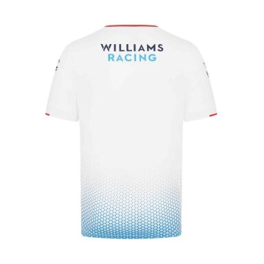 WILLIAMS F1 Team balta marškinėliai vyrams WLM24_TSH_TEB