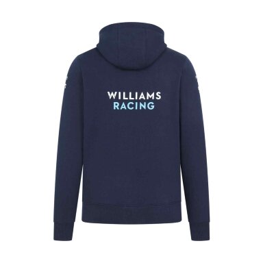 WILLIAMS F1 Team mėlyna vyriška džemperis su gobtuvu WLM24_SWH_TEA