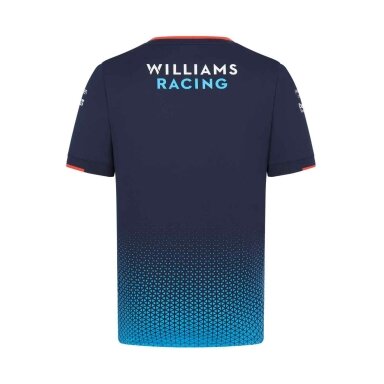 WILLIAMS F1 Team mėlyna marškinėliai vyrams WLM24_TSH_TEA