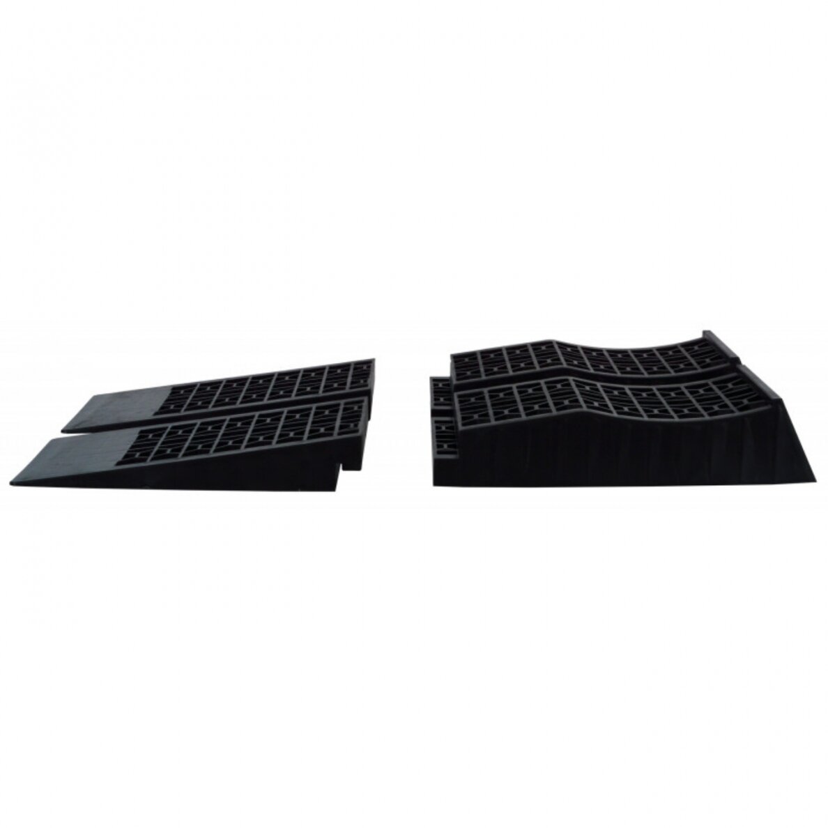 Žemos pakėlimo rampos, 70 mm, išardomos į 2 dalis (porą) BG RACING 2