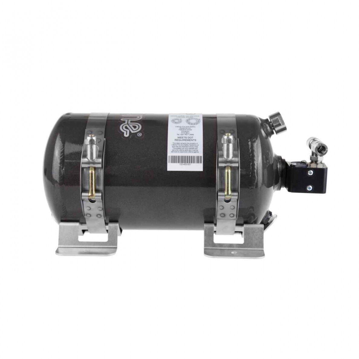 Zero 360 Fire Marshal automatinis elektrinis gesintuvas, 3 kg, aliuminis, LIFELINE 106-001-008